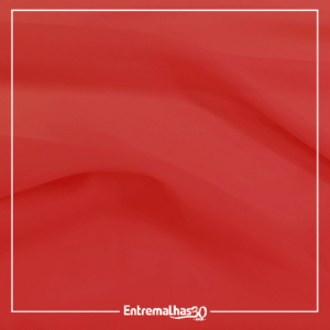 Tecido Crepe Chiffon - Vermelho
