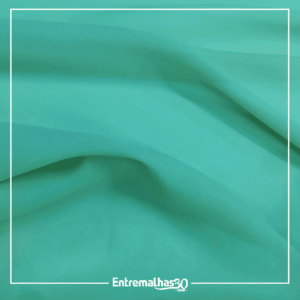 Tecido Crepe Chiffon - Verde