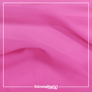 Tecido Crepe Chiffon - Rosa