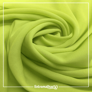 Tecido Crepe Chiffon Fluid - Verde