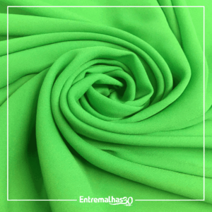 Tecido Crepe Chiffon Fluid - Verde