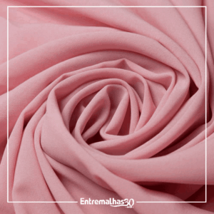 Tecido Crepe GGT Sabiá - Rosa