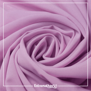 Tecido Crepe GGT Sabiá - Rosa