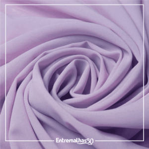 Tecido Crepe GGT Sabiá - Lilás