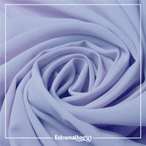 Tecido Crepe Chiffon Fluid - Lilás