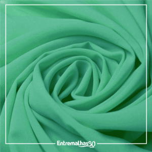 Tecido Crepe Chiffon Fluid - Verde