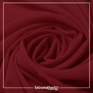 Tecido Crepe Chiffon Fluid - Marsala