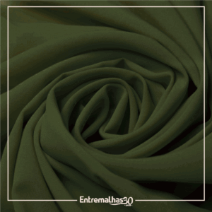 Tecido Crepe Chiffon Fluid - Verde
