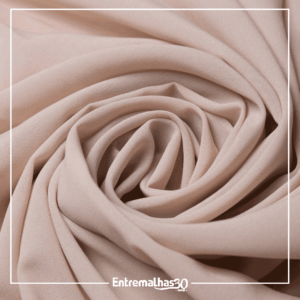 Tecido Crepe Chiffon Fluid - Rose