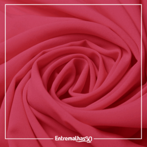Tecido Crepe GGT Sabiá - Rosa