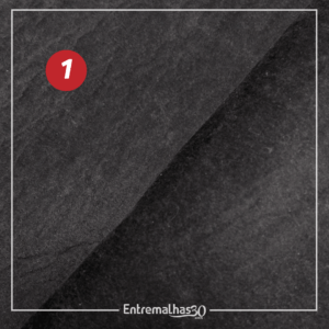 Entretela Cavalinha Sem Cola - Preto