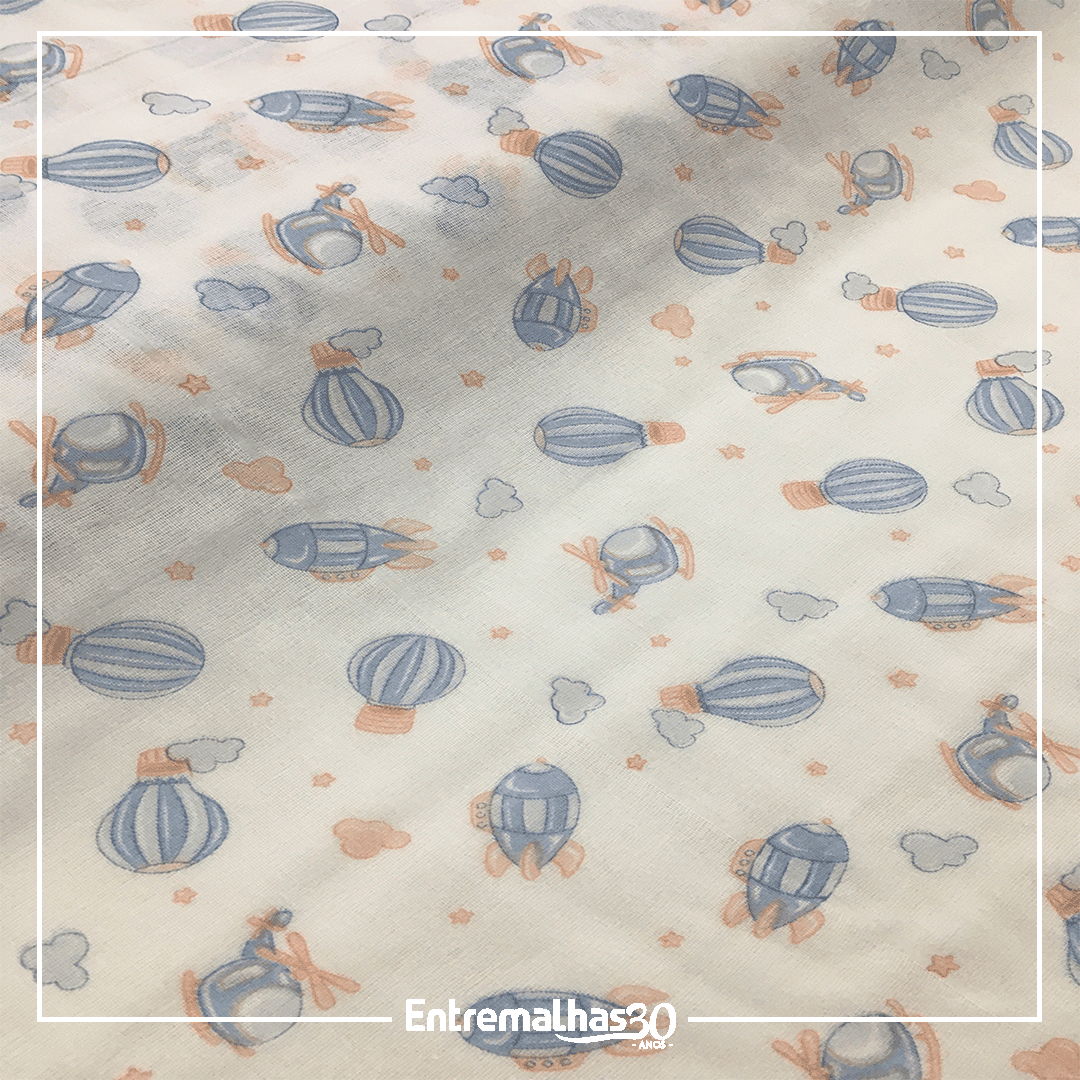 Tecido Fralda Dohler Estampada