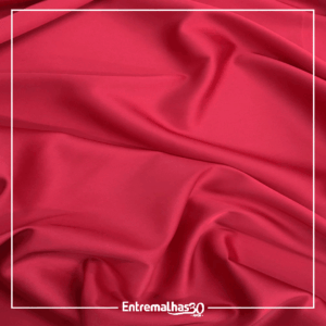 Tecido Gloss Spandex - Vermelho