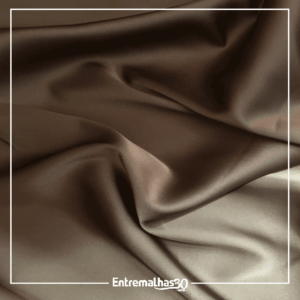 Tecido Gloss Spandex - Marrom