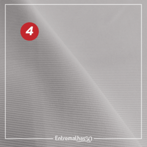 Tecido Helanca Canelada - Branco