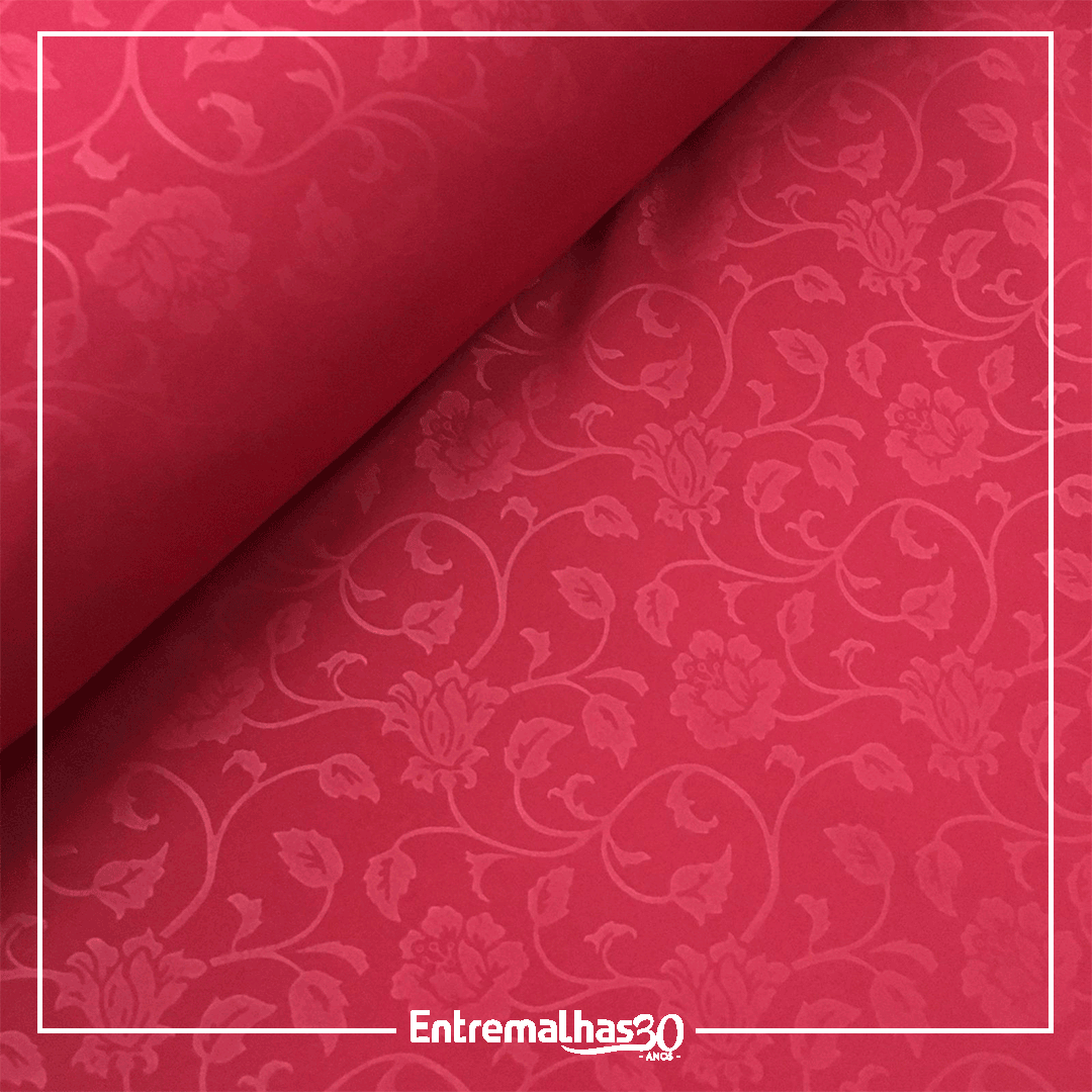 Tecido Lençol Percal Flex - Vermelho