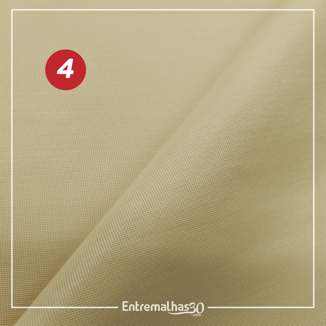 Tecido Lycra Cetinete - Marfim Ref.: 317083
