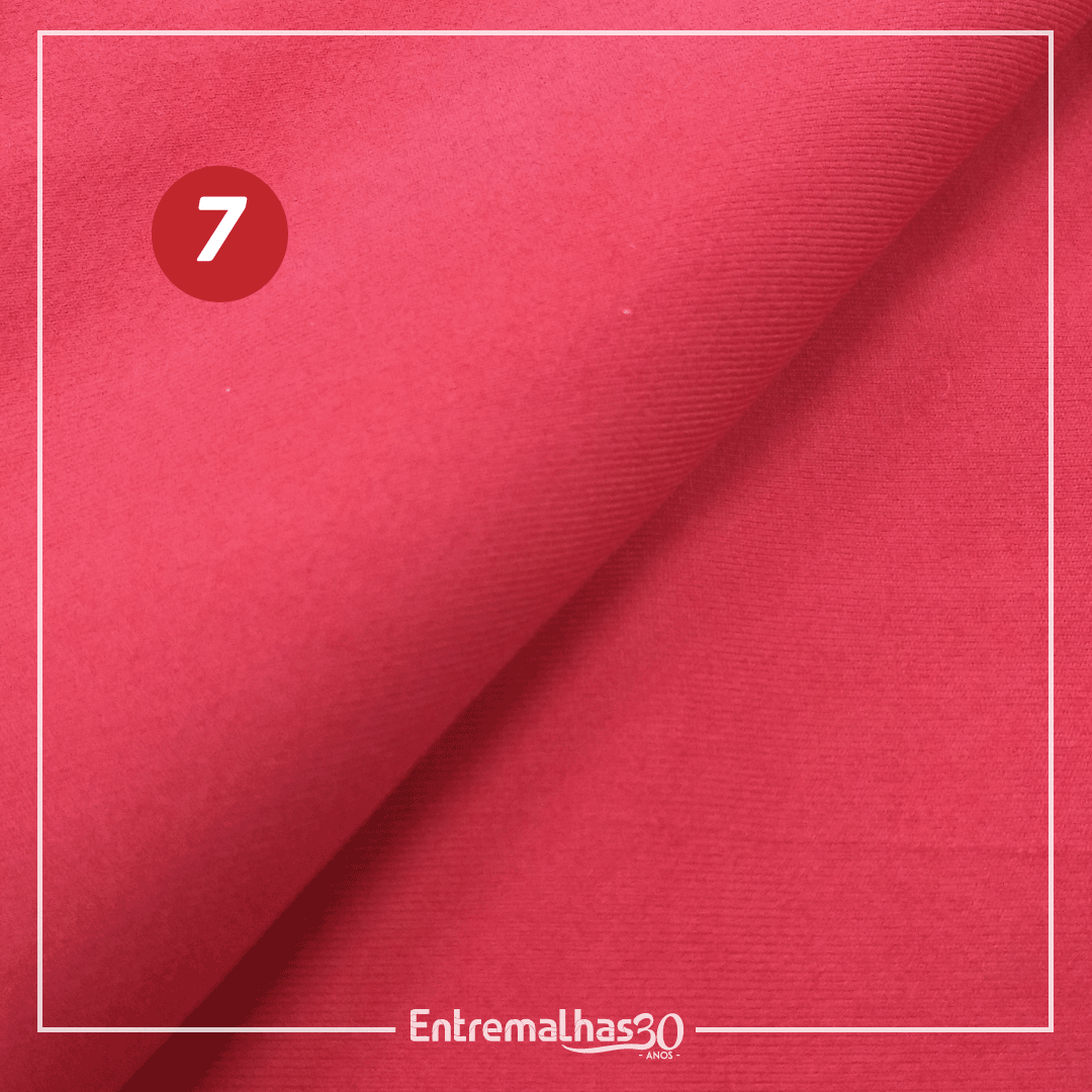 Tecido Lycra Suplex Confort Plus - Vermelho