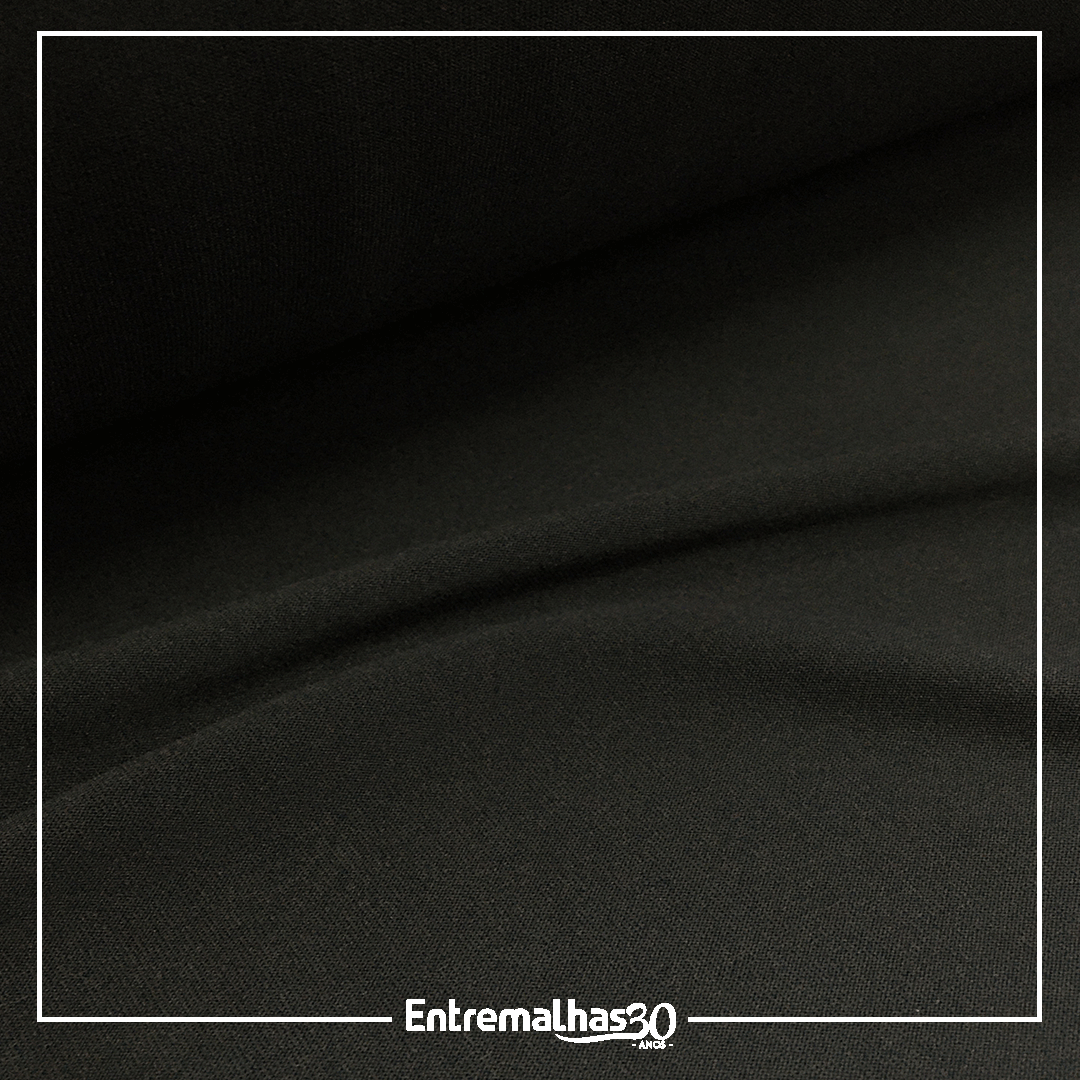 Tecido Lycra Sensitel - Preto Ref.: 317109