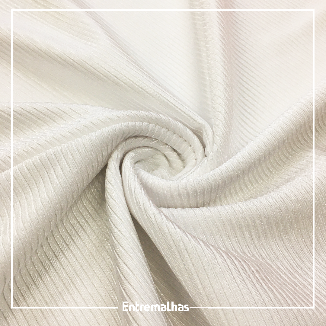 Tecido Lycra Kotelle Bright - Branco Ref.:317257