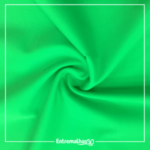 Tecido Lycra Praia Neon UV50 - Verde