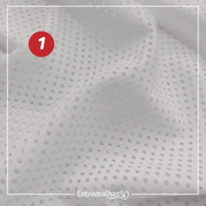 Malha Air Mesh - Branco