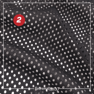 Malha Air Mesh - Preto