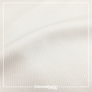 Malha Canelada - Off-White