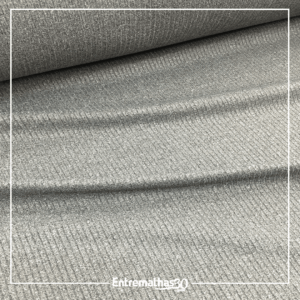 Malha Canelada - Cinza