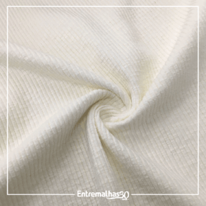 Malha Canelada Celine - Off-White