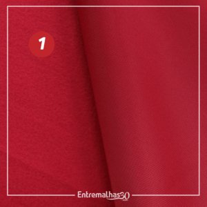 Malha Chimpa Importada - Vermelho