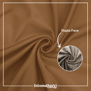 Malha Dublada Noruega - Marrom