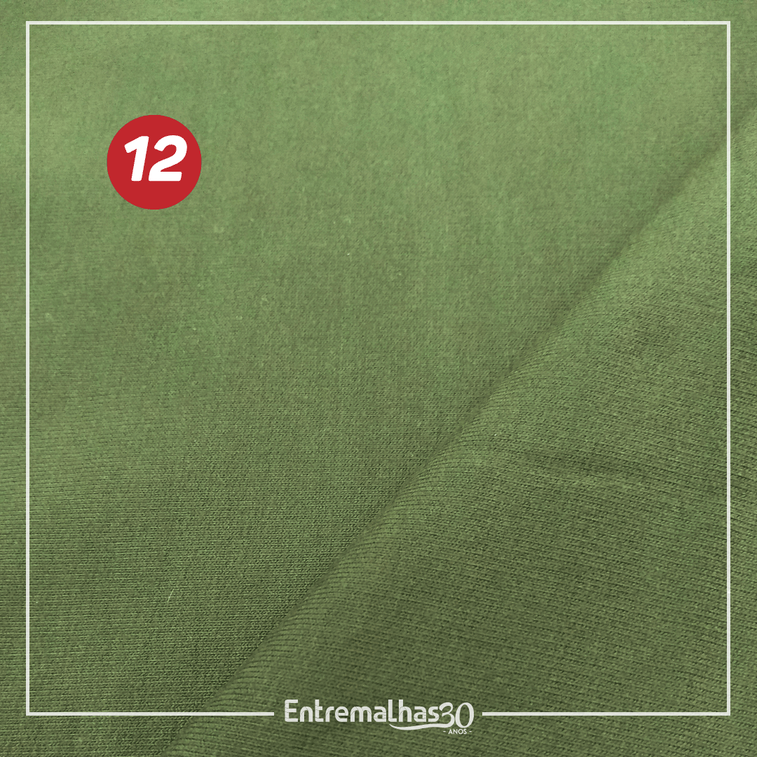 Malha Moletinho MVS Anti-pilling - Verde Ref.: 320582