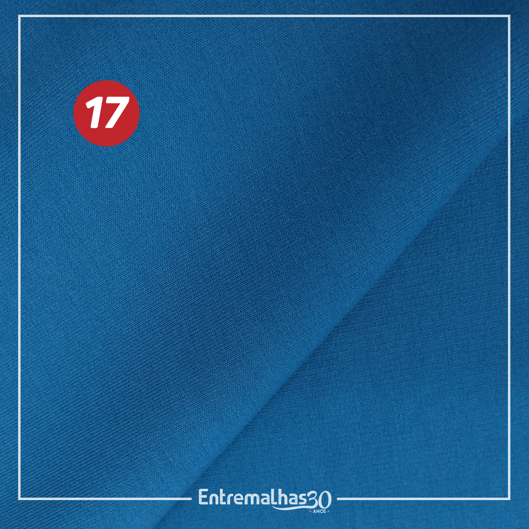 Malha Moletinho MVS Anti-pilling - Azul Ref.: 320582