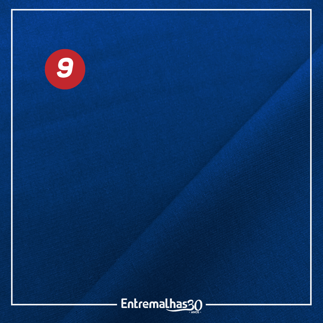 Malha Moletinho MVS Anti-pilling - Azul Ref.: 320582