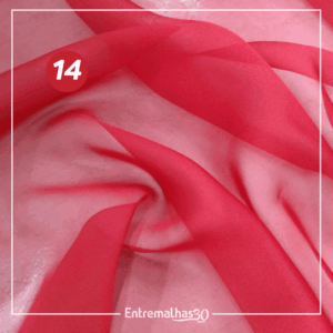 Tecido Musseline Toque De Seda - Rosa