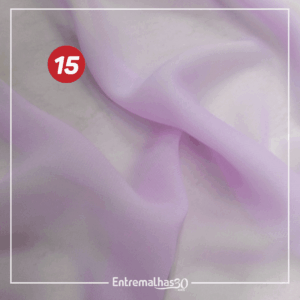 Tecido Musseline Toque De Seda - Lilás