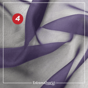 Tecido Musseline Toque De Seda - Roxo