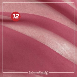 Tecido Musseline Toque De Crepe - Rosa