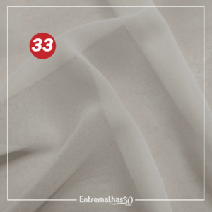 Tecido Musseline Toque De Crepe - Off-White