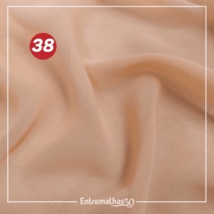 Tecido Musseline Toque De Crepe - Nude