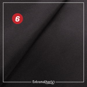 Tecido Nylon Paraquedas - Preto