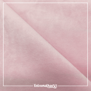 Tecido Plush Flex Tinto - Rosa