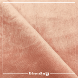 Tecido Plush Flex Tinto - Nude
