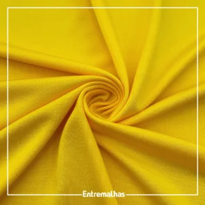 Tecido Lycra Suplex UV50+ Poli-Line - Amarelo Ref.:317044