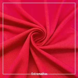 Tecido Lycra Suplex UV50+ Poli-Line - Vermelho Ref.:317044