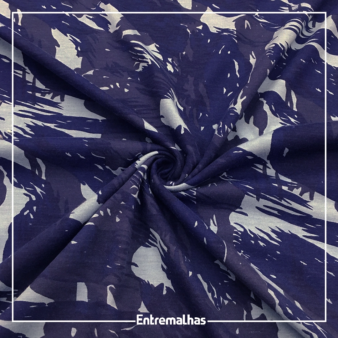 Malha PV Camuflada - Azul Ref.:320310