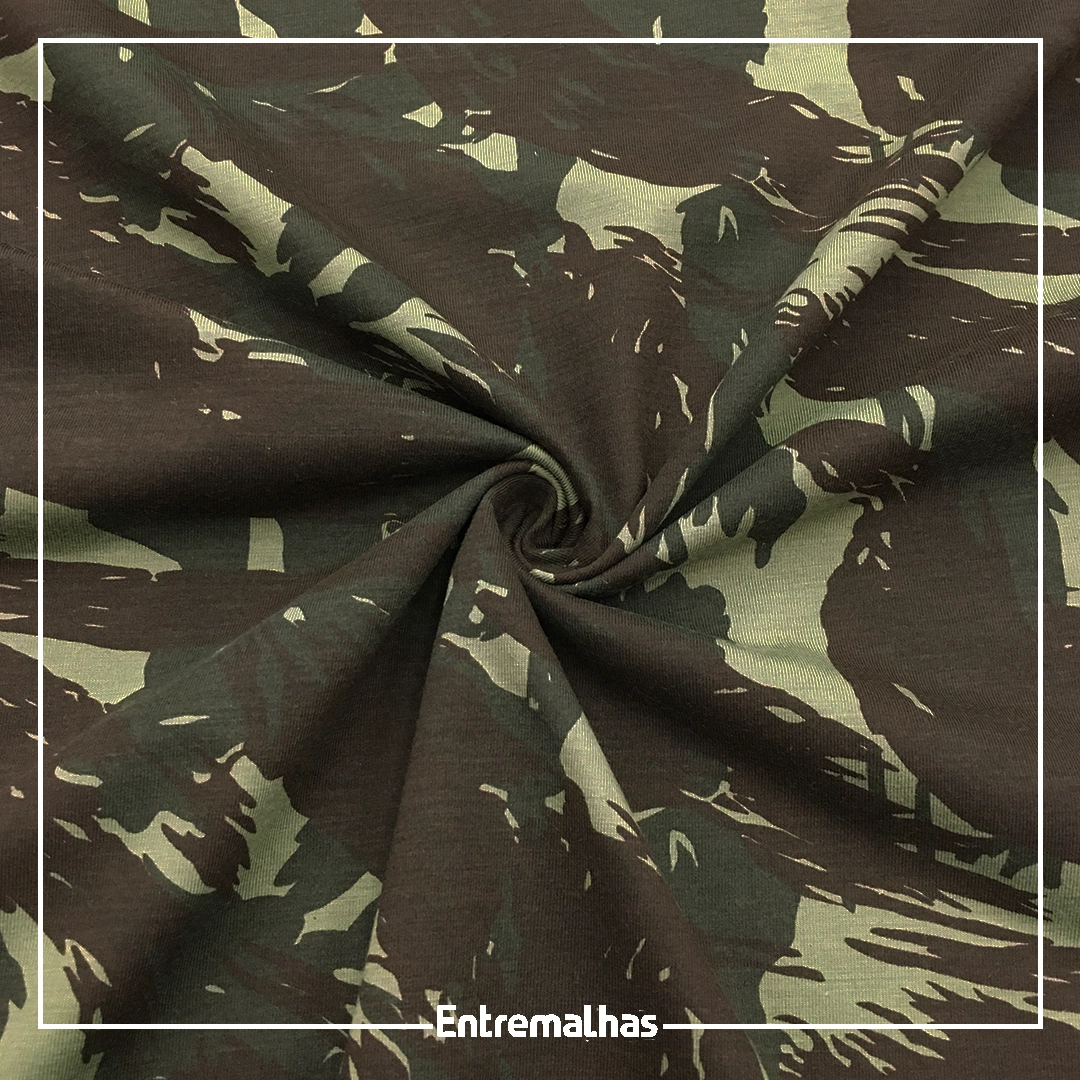 Malha PV Camuflada - Verde Ref.:320310