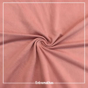 Malha Suede Light Liso - Rosa