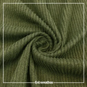 Malha Lanzinha Rib - Verde Ref.:330017